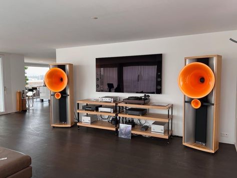 Hifi Setup, Listening Bar, Audiophile Room, Theater Pictures, Enclosure Design, Music Is The Answer, High End Hifi, Hifi Audiophile, High End Speakers