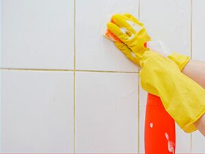 Why is my grout turning yellow? What can I do about it? Yellow Grout Bathroom, Yellow Grout, How To Bleach Whites, Yellow Bathroom Tiles, Kitchen Grout, White Shower Tile, Shower Grout, Remove Yellow Stains, Bathroom Grout