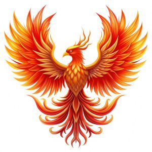 Phenix Birds, Phoenix Bird Wallpaper, Fenix Logo, Phoenix Illustration, Monochromatic Pattern, Phoenix Vector, Phoenix Images, Phoenix Bird, 3d Images