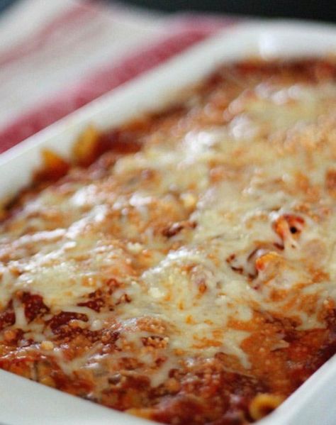 Pioneer Woman Recipes Dinner, Ziti Al Forno, Baked Ravioli, Ree Drummond Recipes, Ziti Recipes, Baked Ziti Recipe, Pot Dinners, Pioneer Woman Recipes, Baked Ziti