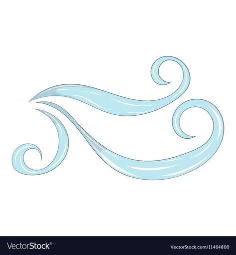 Strong Wind Illustration, Gust Of Wind Drawing, Wind Illustration Blowing, Wind Logo Design, Air Cartoon, Wind Clipart, Wind Graphic, Air Illustration, Wind Illustration