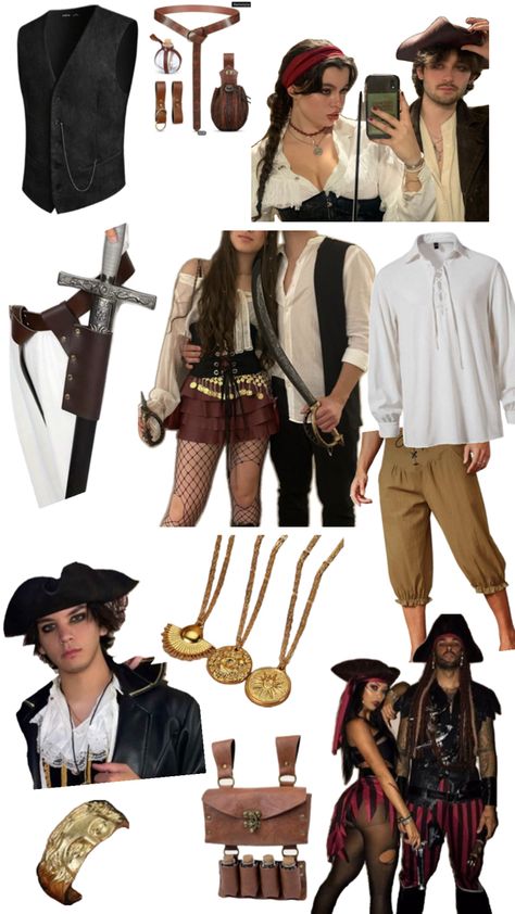 Secys pirate Female Pirate, Pirate Costume Diy, Female Pirate Costume, Pretty Halloween Costumes, Pirate Woman, Halloween Inspo, Pirate Costume, Couples Costumes, Diy Costumes