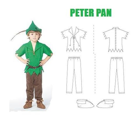 Boy Zombie Costume, Diy Peter Pan Costume, Disfraz Peter Pan, Peter Pan Kostüm, Peter Pan Play, Peter Pan Costume Kids, Peter Pan Halloween, Peter Pan Jr, Mom Halloween Costumes