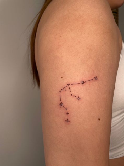 Aquarius Star Sign Tattoo, January Constellation Tattoo, Aquarius Tattoo Stars, Constellation Tattoo Aquarius, Constalation Stars Tatoos, Aquarius Star Constellation Tattoo, Aquarius Star Tattoo, Aquarius Tattoo Constellation, Small Aquarius Tattoo