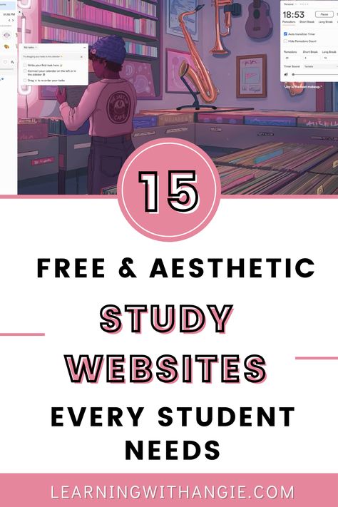 Aesthetic Notes Website, Online Websites For Taking Notes, Website To Help Study, Math Learning Websites, Best Study Websites For Students, Websites To Use While Studying, Sites For Notes, Focus Websites For Students, Notes Taking Website