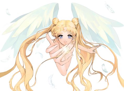 Sailor Moon ☾ Sailor Moon Fan Art Usagi, Usagi Tsukino Fan Art, Sailor Art, Moon Fanart, Princesa Serenity, Sailer Moon, Arte Sailor Moon, Minako Aino, Sailor Moon Fan Art