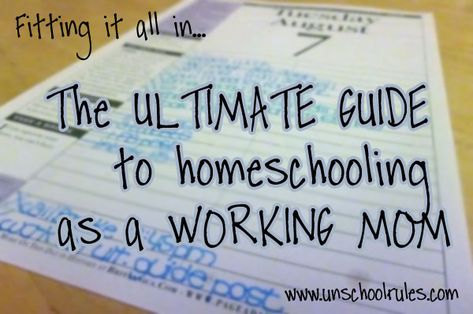 Homeschooling for working moms IS possible. Here's the ultimate guide to how we've made our house, our homeschool, our work and our personal lives work. Unschooling Math, Easy Peasy Homeschool, Homeschooling Schedule, Detox Kur, Homeschooling Resources, Math Learning, Homeschool Tips, Homeschool Inspiration, Homeschool Encouragement