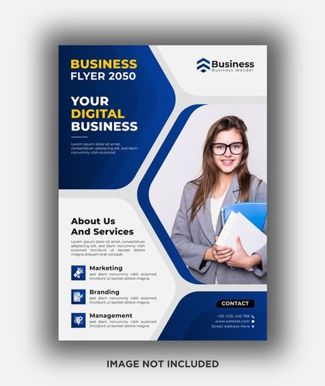 Free Flyer Design, Business Flyer Design, Flyers Design, Corporate Brochure Design, Business Poster, Graphic Design Flyer, Flyer Design Inspiration, Marketing Flyers, Leaflet Design