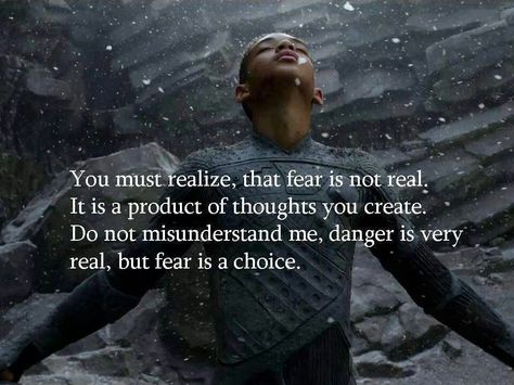 After earth ... danger is real ... fear is a choice Eckart Tolle, After Earth, Fear Quotes, A Course In Miracles, Overcoming Fear, Black Magic, Movie Quotes, Way Of Life, Great Quotes