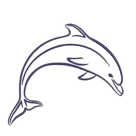 Dolphin embroidery design sea designs animals instant digital download in the hoop pes files outline patterns Dolphin Embroidery, Elephant Garland, Gift Pictures, Pes Files, Pdf Design, Ith Machine Embroidery, Design For Embroidery, Birds Embroidery Designs, Animal Embroidery Designs