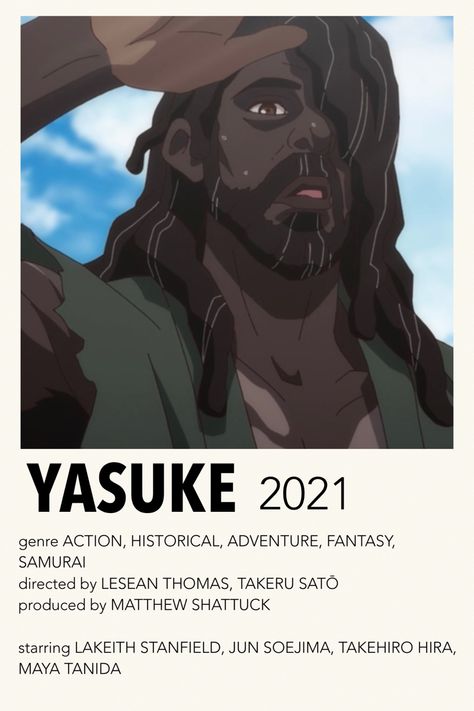 Yasuke Black Samurai Anime, Action Anime To Watch, Action Anime Recommendations, Yasuke Samurai, Yasuke Black Samurai, Action Anime Movies, Bleach Movie, Male Manga, Black Samurai