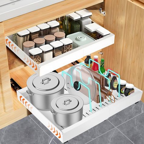 Drawer spice rack