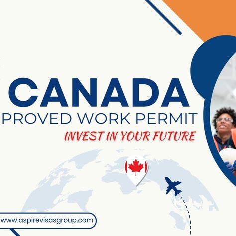 🇨🇦 Canada Pre-Approved Work Permit – Invest in Your Future! 🌍 Looking to secure your future in Canada? With a Pre-Approved Work Permit, you can start working in Canada without the hassle of lengthy processes. Aspire Visas Group is here to help you every step of the way! ✅ Pre-approved permits for a smoother process ✅ No experience required for many roles ✅ Fast processing to get you working in no time ✅ Pathway to permanent residency Invest in your future with the Canada Pre-Approved Work ... Canada Work Permit Visa, Canada Work Permit, Canada Work, Permanent Residency, Work Permit, No Time, The Way, Quick Saves