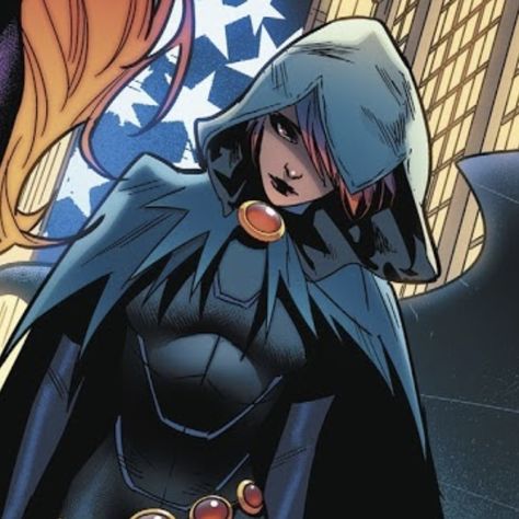 rachel roth aka raven icon. Rachel Roth Icons Comic, Raven Icon Comic, Raven Marvel, Raven Icon, Raven Comics, Harley Joker, Dc Aesthetic, Raven Teen Titans Go, Rachel Roth