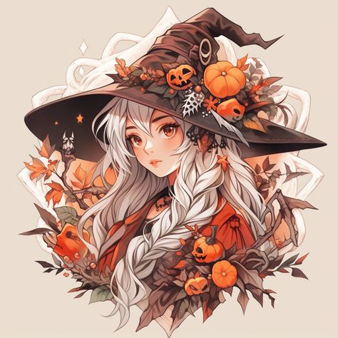 Embrace the enchanting vibes of fall with our Cute Autumn Witch design! Perfect for lovers of Halloween, dark fantasy, and all things witchy. Transform your space or wardrobe with accessories and tees featuring this whimsical artwork. Dive into the magic and bring a touch of spellbinding charm to your life! #AutumnWitch #FantasyArt #WitchyVibes #HalloweenMagic #WitchyFashion #Fall #CuteWitch #WitchyStyle Cute Fall Pfp Aesthetic, Fall Witch Art, Cute Witchy Art, Whimsical Fall Art, Fall Fantasy Art, Samhain Illustration, Fall Witch Aesthetic, Autumn Character Design, Halloween Witch Drawing