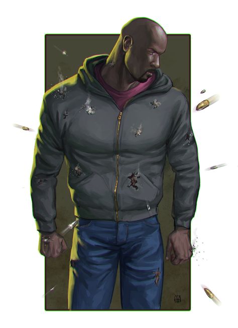 Luke Cage Art, Cage Artwork, Daredevil Artwork, Cage Art, Luke Cage Marvel, Mike Colter, Gen V, Black Heroes, Black Superheroes