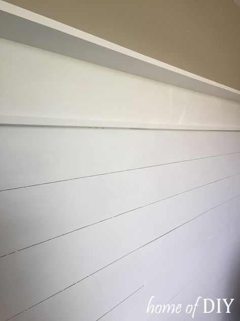 Horizontal Shiplap Bedroom, Shiplap Shelf Wall, Shiplap With Picture Ledge, Shiplap Wall With Picture Ledge, Shiplap With Shelf On Top, Shiplap Wall With Shelf, Shiplap Wall Decor Ideas, Coat Hanger Diy, Shiplap Diy