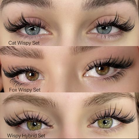 Types Of Eyelashes Extensions, Types Of Lashes Extensions Styles, Fox Eyelashes Extensions, Fox Lash Extensions, Types Of Lash Extension Styles, Lash Extensions Cat Eye, Fox Lashes, Fox Eye Lash Extensions, Fox Eyelashes