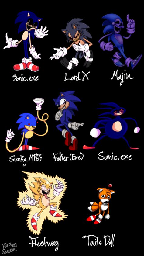 Sonic Exe Characters, Sonic Exe Art, Sonic Exe Fanart, Curse Sonic, Exe Sonic, Fleetway Sonic, Lord X, Sonic Exe, Hedgehog Movie