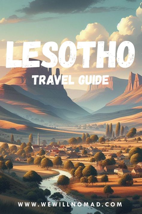 Lesotho Travel, Lesotho Flag, Africa Flag, Travel Souvenirs, Tips And Advice, Ways To Save Money, Ways To Save, Plan Your Trip, Save Money