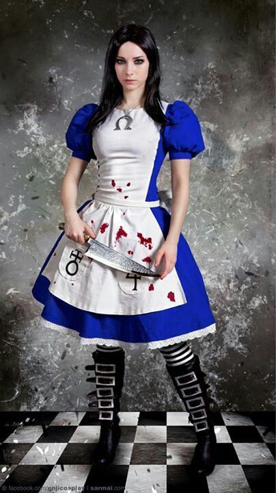 Enji Night, American Mcgee’s Alice, Alice Cosplay, Madness Returns, Alice Liddell, Alice Madness Returns, Alice Madness, Epic Cosplay, Fantasias Halloween