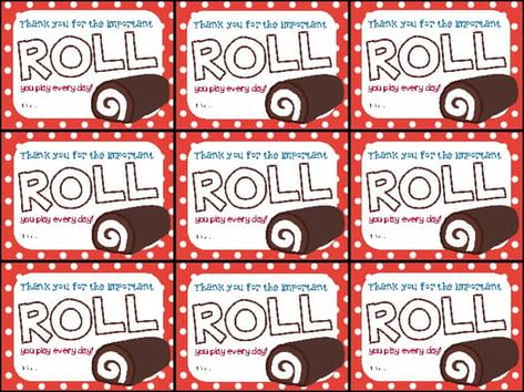 Swiss roll | TPT Swiss Cake, Staff Appreciation Gifts, Appreciation Gifts Diy, Teacher Treats, Swiss Rolls, Teacher Appreciation Gifts Diy, Staff Morale, Nurse Appreciation Week, Appreciation Gift Ideas