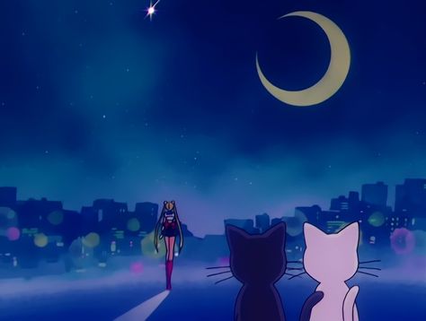 Moon Gif, Sailor Moon Gif, Sailor Moon Screencaps, Luna And Artemis, Sailor Moon Luna, Arte Sailor Moon, Sailor Scout, Sailor Moon Usagi, Sailor Moon Aesthetic