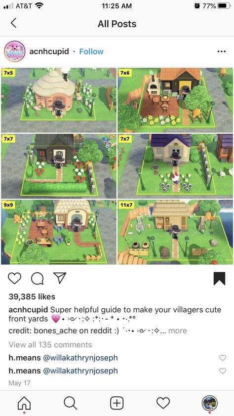 Animal Crossing House Size, House Yard Design, Front Yard Design, House Yard, Minecraft Building, Animal Crossing Game, Yard Design, Clash Of Clans, Animal Crossing