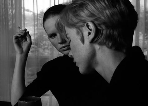 seawaters: Persona (1966), Ingmar Bergman Persona Ingmar Bergman, Bergman Movies, Persona 1966, Bergman Film, Words Mean Nothing, The Truman Show, Ingmar Bergman, Fritz Lang, David Fincher