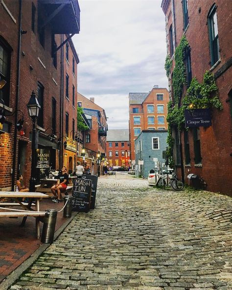 Summer evening’s Old Port in Portland Maine Augusta Maine, Best Mexican Recipes, Old Port, Portland Maine, Breathtaking Beauty, Visitor Center, Best Places To Eat, Summer Evening, Tourist Destinations