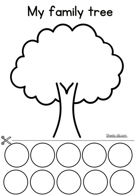 Free pdf Family Tree Activity Preschool, Family Tree Craft For Kids, Family Tree Preschool, Family Tree Ideas For Kids, Family Tree Activity, Family Flashcards, Family Tree Craft, Family Tree Template, Preschool Colors