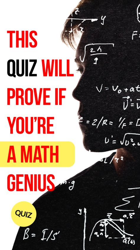 This Quiz Will Prove If You’re A Math Genius How To Become A Math Genius, Intelligence Quizzes, Iq Quizzes, Geography Quizzes, Math Quiz, Math Quizzes, Movie Quizzes, Science Trivia, Quizzes Buzzfeed