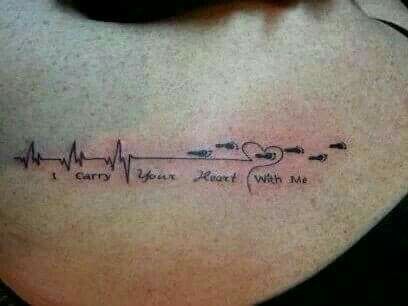 Ekg Tattoo Memorial, Heart Rhythm Tattoo, Ekg Tattoo Ideas, Heartbeat Tattoo Memorial, Rhythm Tattoo, Ekg Tattoo, Tattoos For Baby Boy, Baby Memorial Tattoos, Tattoo Memorial