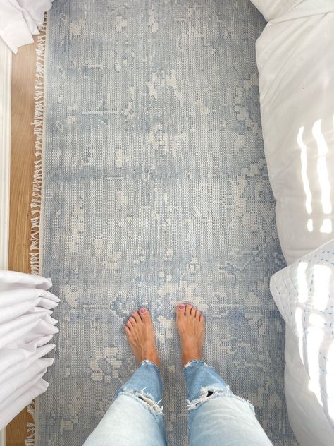 Hillsborough Hand-Knotted Rug curated on LTK Lily Blue, Room Refresh, Serena And Lily, Serena & Lily, Knotted Rug, Girls Bedroom, Hand Knotted Rugs, Family Room, Hand Knotted