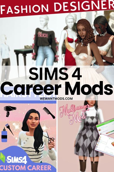 sims 4 career mods Singer Career Sims 4, Sims 4 Life Drama Mod, Social Media Mod Sims 4, The Sims 4 Career Mods, Sims 4 Teacher, Sims Aspirations, Sims 4 Career Mods, Sims 4 College, Sims 4 Jobs