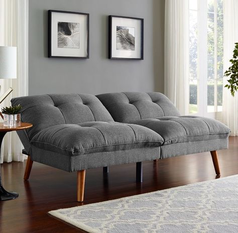 Simmons Hartford Convertible Sofa Convertible Couch Bed, Futon Couch, Mattresses Reviews, Futon Sofa Bed, Sofa Review, Futon Bed, Modern Upholstery, Living Room End Tables, Futon Sofa