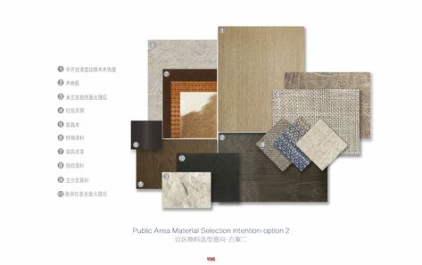 Presentation Board Design Layout, Materials Board Architecture, Interior Design Presentation Layout, Interior Presentation, Presentation Board Design, Architectural Materials, Architecture Portfolio Design, Presentation Styles, Interior Design Presentation