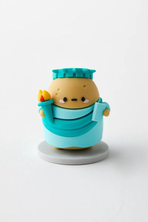 Smoko Tayto Landmark Blind Box Figure | Urban Outfitters Canada Smoko Tayto, Cute Potato, Fun Sign, Famous Monuments, Games Party, Games Board, Blind Box, Table Games, Bedding Shop