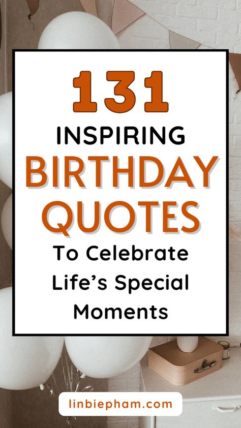 Finding the perfect words for a birthday wish can be tricky. These birthday quotes will help you express your feelings in just the right way. Save this pin for when you need the best happy birthday quotes for your best friend or daughter! Enjoy Birthday Quotes, Lds Birthday Quotes, Birthday Inspiration Quotes Wise Words, It’s Your Birthday, Birthday Inspiration Quotes, Birthday Verses For Women, Beautiful Birthday Wishes Quotes, Sentimental Birthday Quotes, Happy Birthday Beautiful Quotes