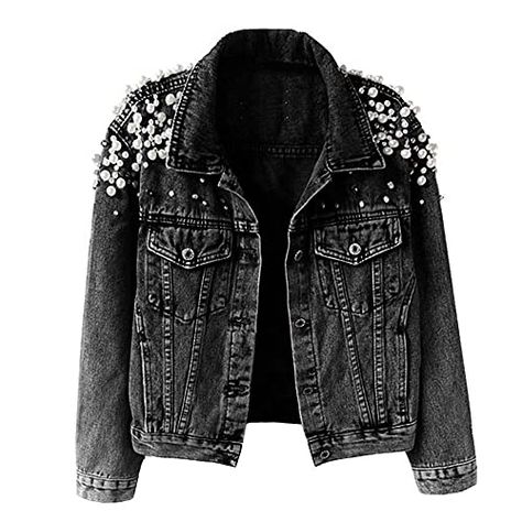 The Style by D. Ni'Cole™ Way's Amazon Page Short Denim Jacket, Denim Biker Jacket, Fitted Jean Jacket, Denim Jacket With Hoodie, Long Sleeve Denim Jacket, White Jean Jacket, Short Jean, Bridal Jacket, Wedding Jacket