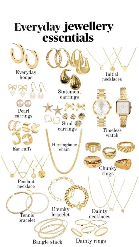 Create Pin for ad Jewelry Combo Ideas, Best Places To Buy Jewelry, Where To Buy Cute Jewelry, Jewelry Ideas How To Wear, Capsule Jewelry Collection, Trendy Accessories 2024, Preppy Accessories Jewelry, Must Have Jewelry Pieces, How To Wear Jewelry