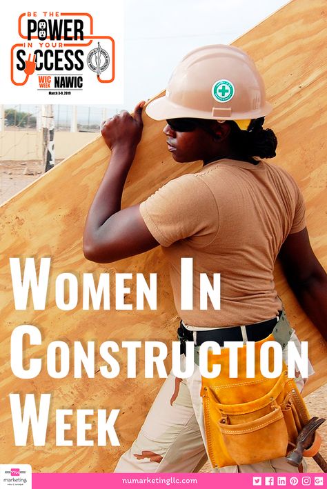 This week we celebrate Women in Construction (WIC) Week. This week was created to highlight women as a visible component of the construction industry. WIC Week provides an occasion for NAWIC’s thousands of members across the country to raise awareness of the opportunities available for women in the construction industry and to emphasize the growing role of women in the industry. Women In Construction Industry, Woman In Construction, Women In Construction, Construction Marketing, Strategic Marketing Plan, Measurable Goals, Celebrate Women, Business 101, Architecture Engineering