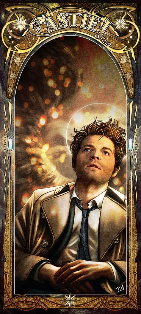 Supernatural Crafts, Castiel Fanart, Castiel Angel, Impala 67, Destiel Fanart, Supernatural Comic, Supernatural Fan Art, Supernatural Wallpaper, Supernatural Art