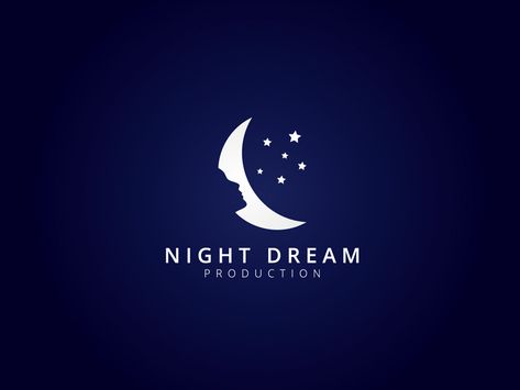 Dream Logo Design, Sleep Logo, Sky Logo, Dream Logo, Creative Logo Design, Moon Logo, Good Morning Beautiful Pictures, Photo Art Frame, Dream Wall