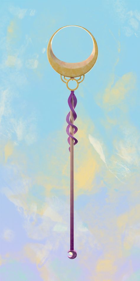 ArtStation - Magical Staff, Tais Fernandes Sun Staff Design, Purple Staff Magic, Staffs Magic, Magic Staff Art, Magic Staff Concept Art, Magic Staff Wizards, Magic Staff Ideas, Staff Drawing, Staff Fantasy