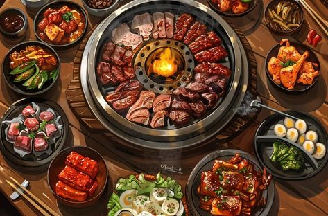 Best Homegrown Restaurants in Dubai - Korean BBQ Restaurants In Dubai, Creative Burger, Korean Bbq Restaurant, True Food, Bbq Restaurant, Korean Bbq, Fresh Seafood, Fine Dining, Mouth Watering