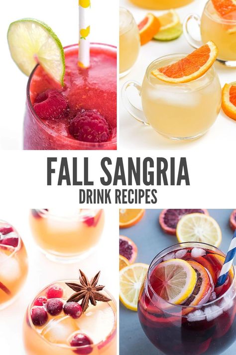 Embrace the flavors of fall with our collection of enticing Fall Sangria Recipes. These concoctions blend seasonal fruits, spices, and your favorite wine to create refreshing and aromatic beverages. Perfect for gatherings or cozy evenings, these sangria recipes will surely elevate your autumn gatherings. Fall Sangria Mocktail, Fall Sangria With Apple Cider, Fall Harvest Sangria, Bourbon Sangria Autumn, Fall Sangria With Fireball, Wine Recipes Drink, Fall Sangria Recipes, Sangria Drink, Lemon Bowl