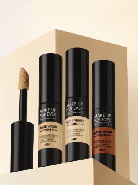 Makeup Forever Matte Velvet Concealer, Makeup Forever Concealer, Usa Makeup, Velvet Skin, Exfoliating Body Scrub, Fancy Makeup, Skin Foundation, Foundation Makeup, Make Up For Ever