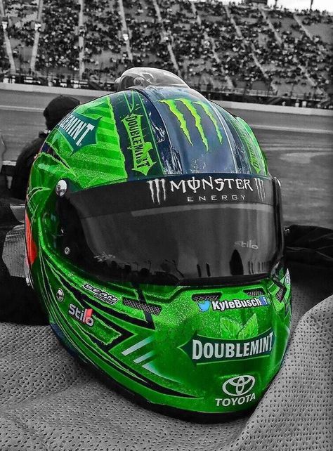 Kyle Busch NASCAR helmet