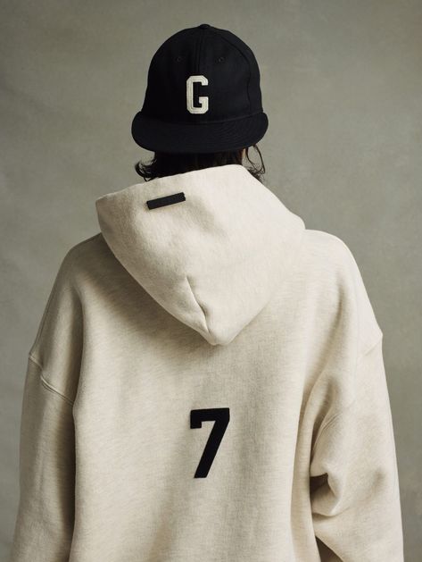 Lookbook | THE SEVENTH COLLECTION | Fear of God Desain Buklet, Oversize Pullover, Loose Hoodie, American Denim, Fear Of God, Military Inspired, Style Outfits, Hoodie Design, Nike Jacket